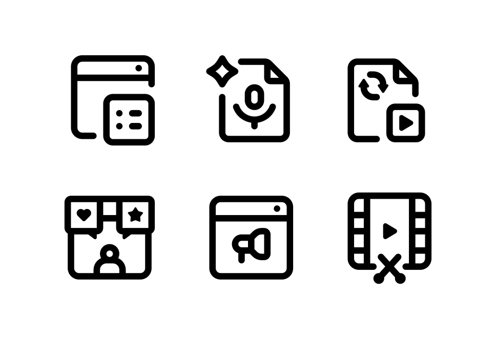 Content Creator Large Set Preview