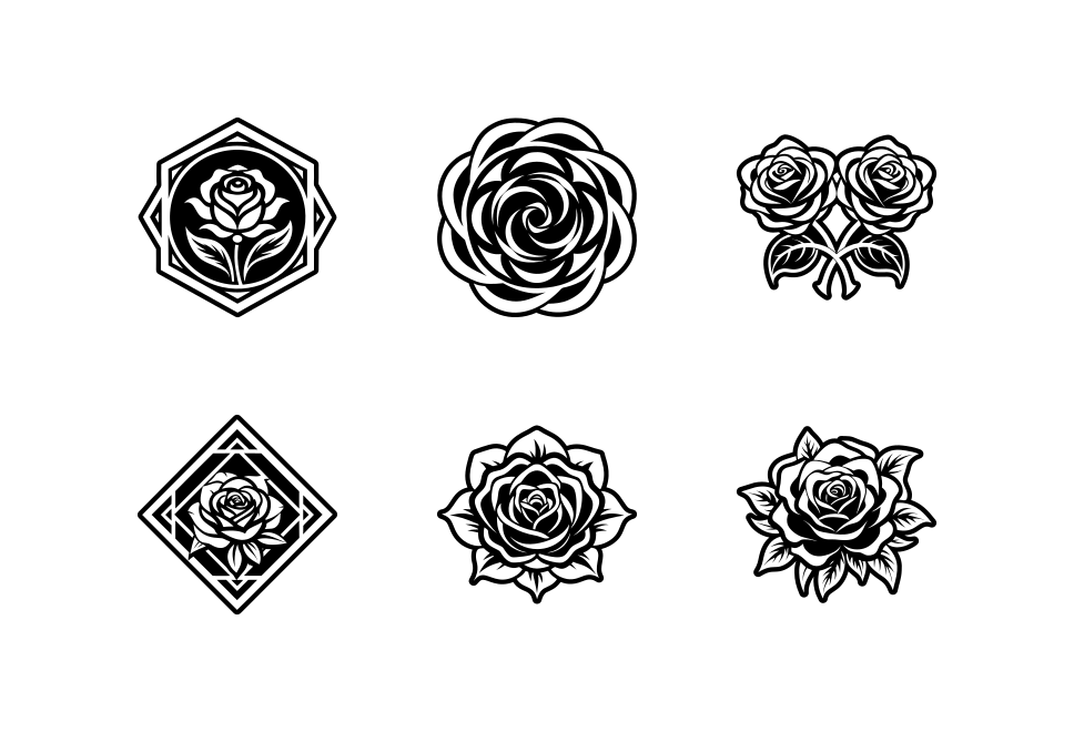 Rose Logo Art Set Large Set Preview