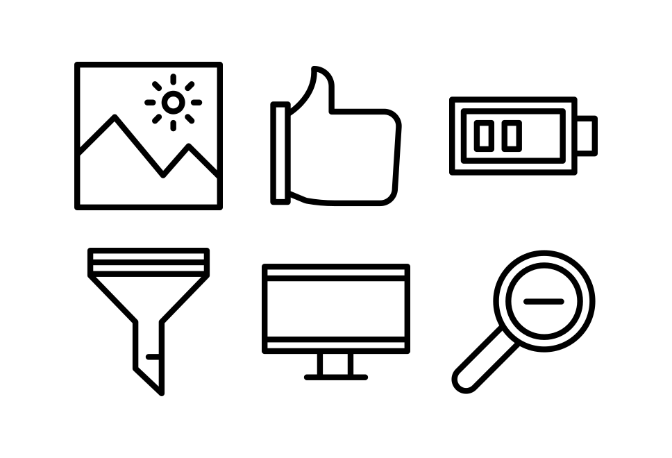 User Interface Large Set Preview