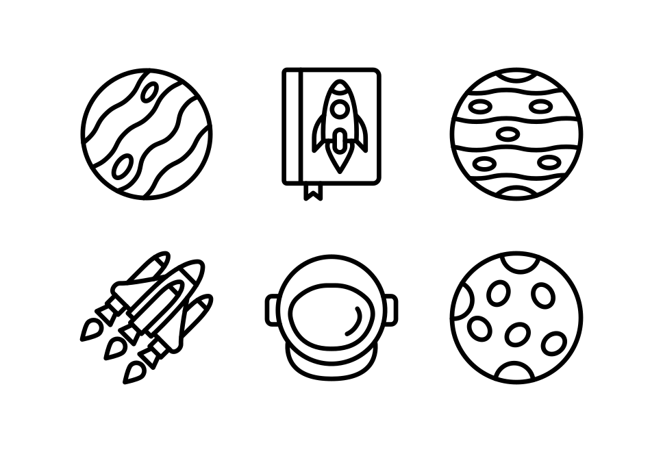Space Large Set Preview