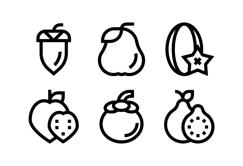 Fruit Large Set Preview