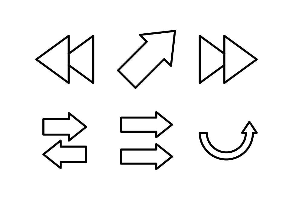Arrows Large Set Preview