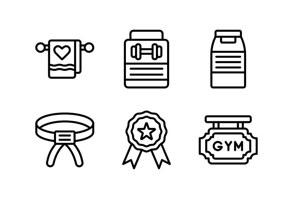 Health And Fitness Large Set Preview