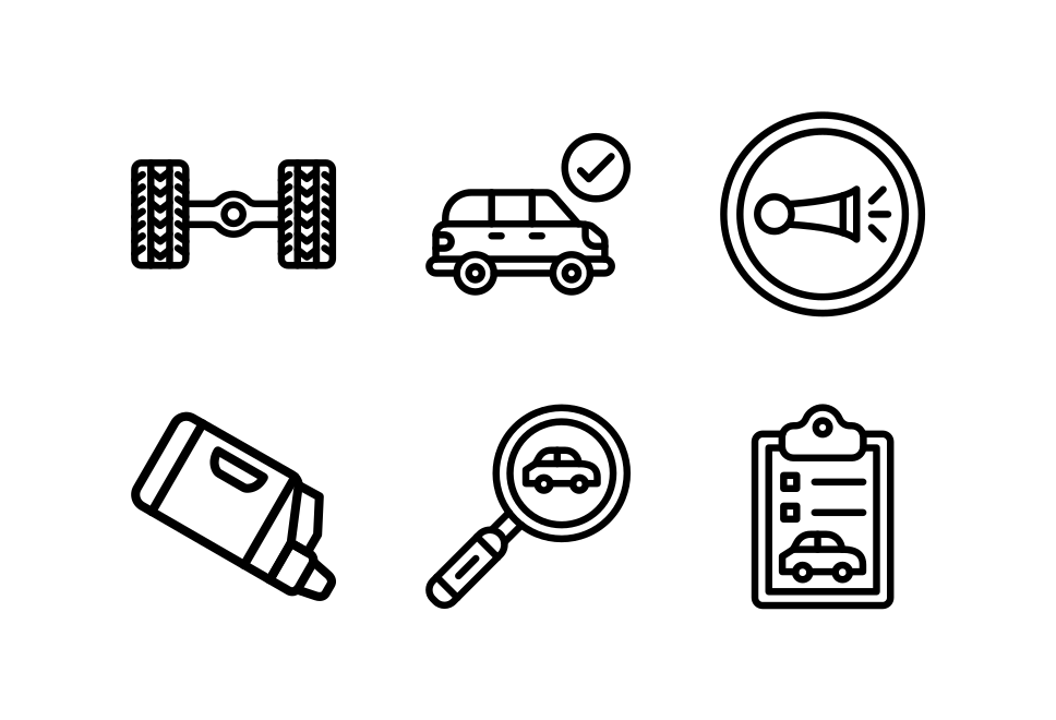 Car Services and Repair Large Set Preview