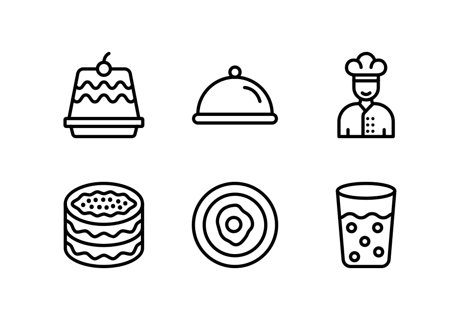Gastronomy Large Set Preview