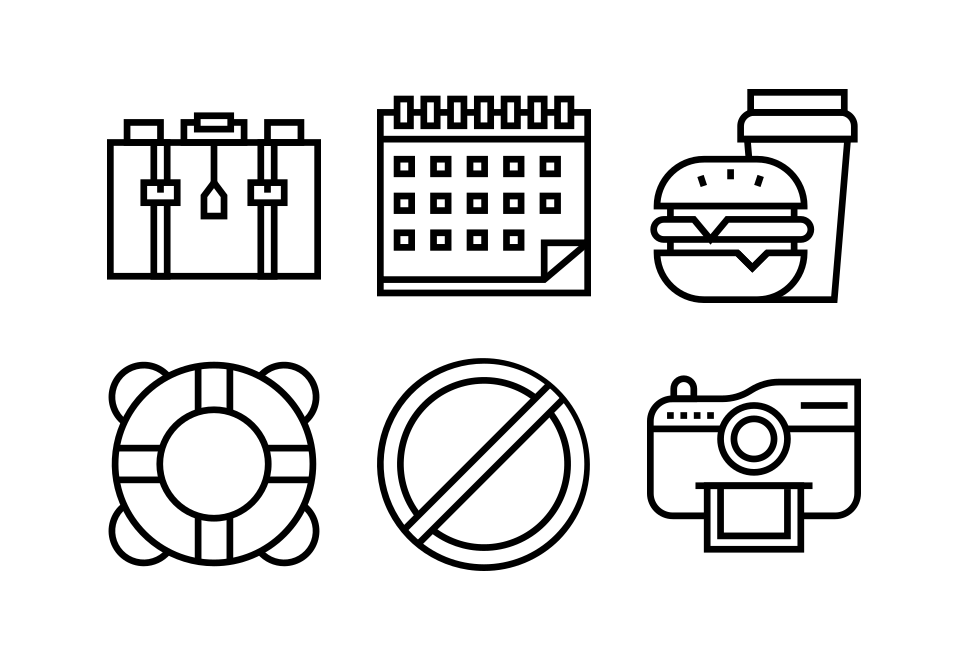 Travel Large Set Preview