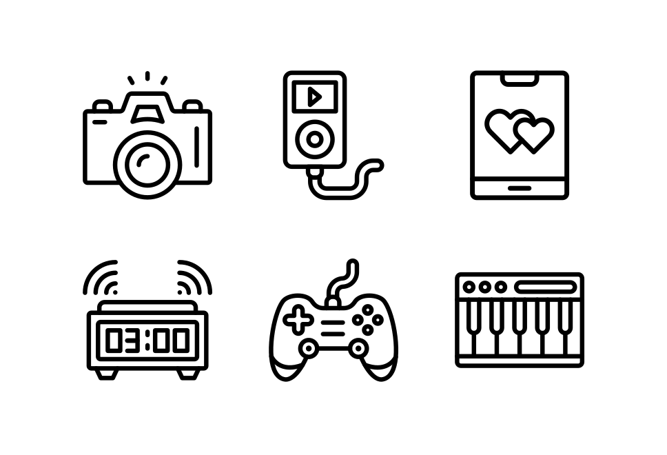 Electronic Devices Large Set Preview