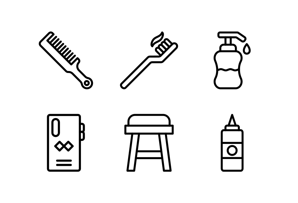 Plastic Product Large Set Preview