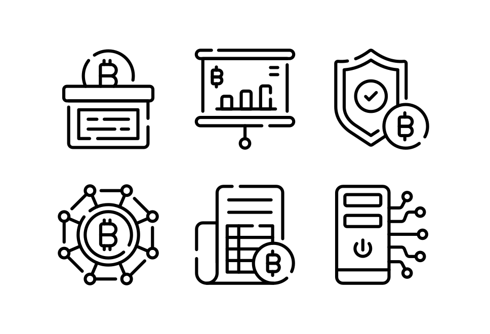 Blockchain and Cryptocurrency Large Set Preview