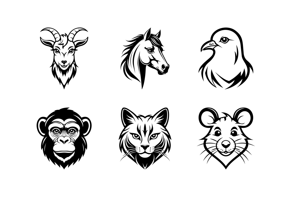 Animal Mascots Large Set Preview