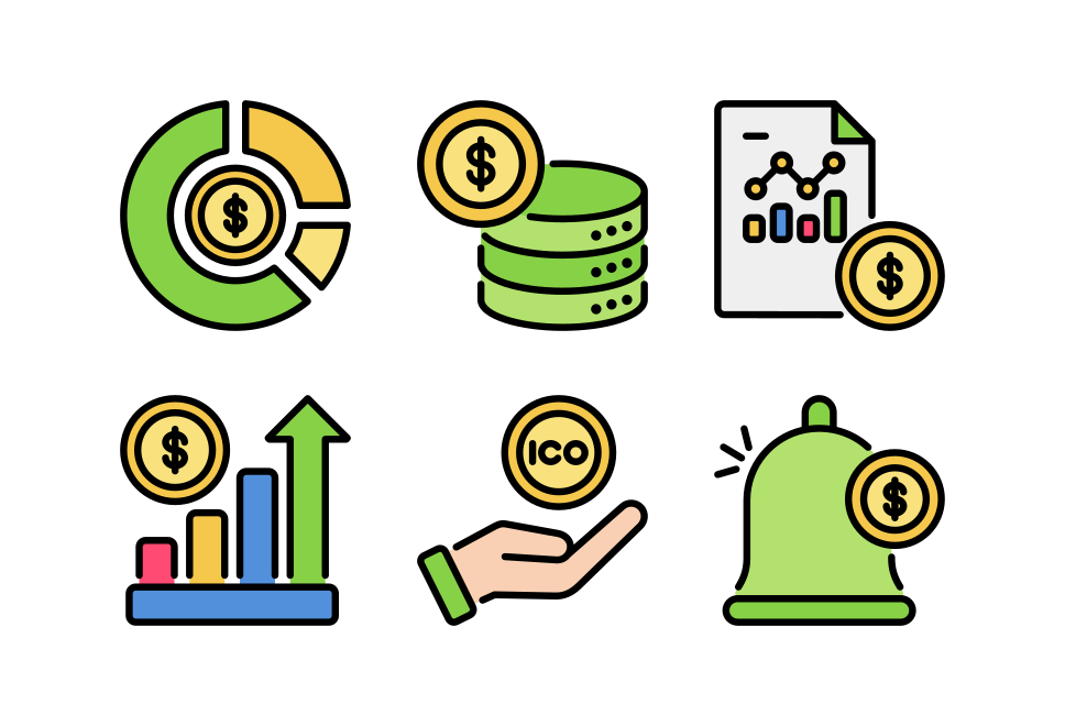 currency and payment Large Set Preview