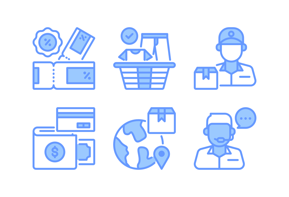 online ecommerce Large Set Preview