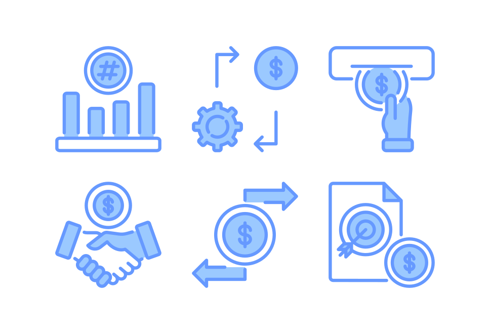currency and payment Large Set Preview