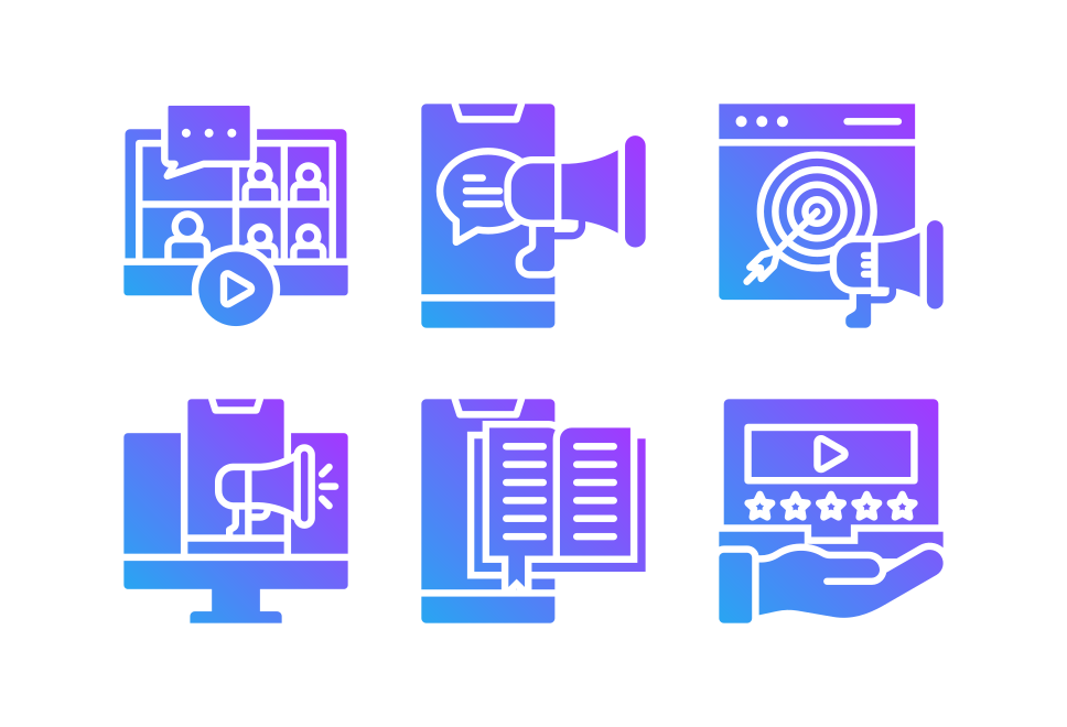 Content Marketing Large Set Preview