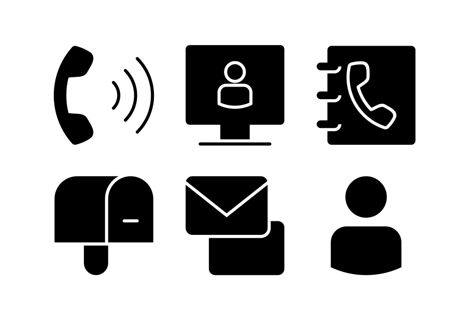 contact us Large Set Preview