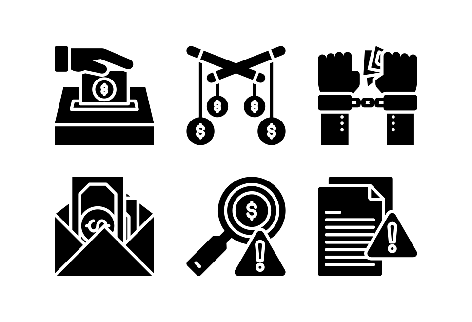 corruption and dishonesty Large Set Preview