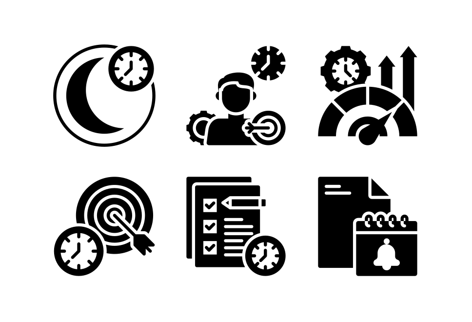 Time Management Large Set Preview