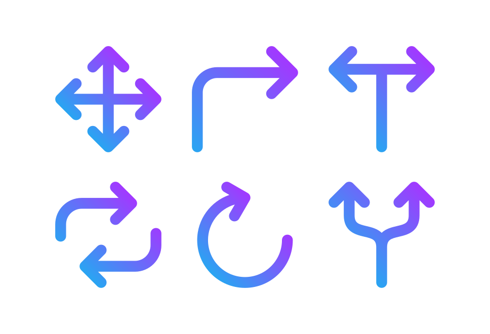 Arrow Sign Large Set Preview