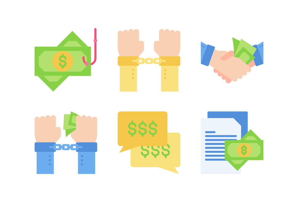 corruption and dishonesty Large Set Preview