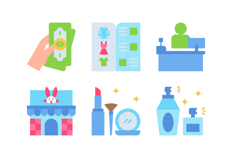 Shopping Store Large Set Preview