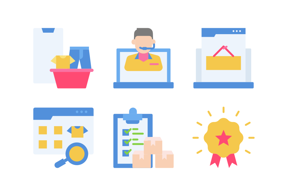 online ecommerce Large Set Preview