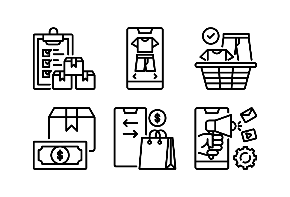 online ecommerce Large Set Preview