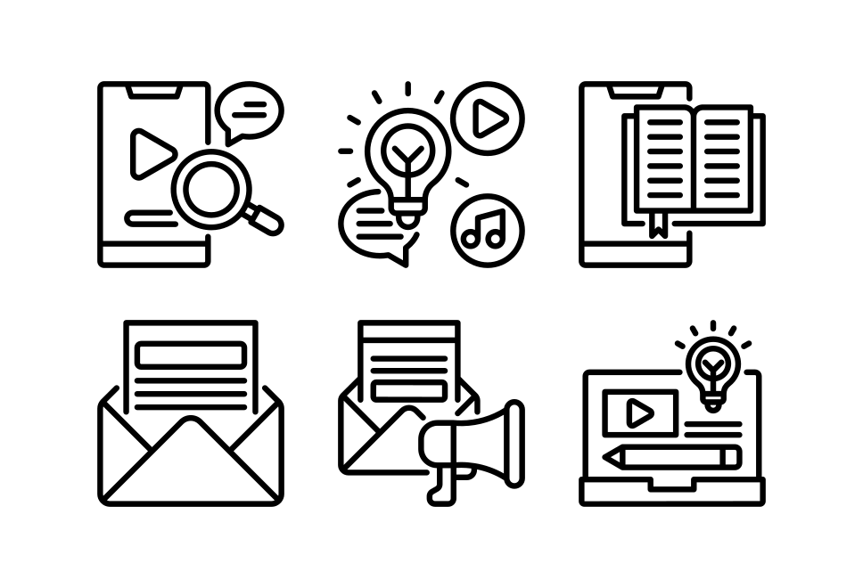 Content Marketing Large Set Preview