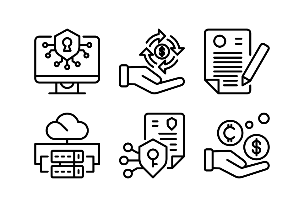 Digital finance Large Set Preview