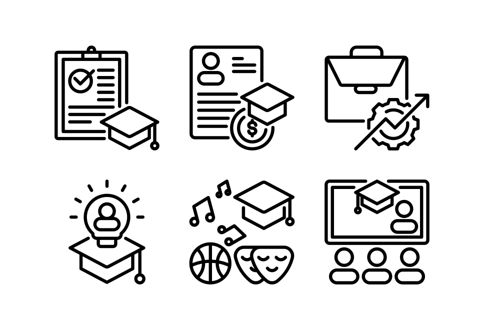 Scholarship icon Large Set Preview