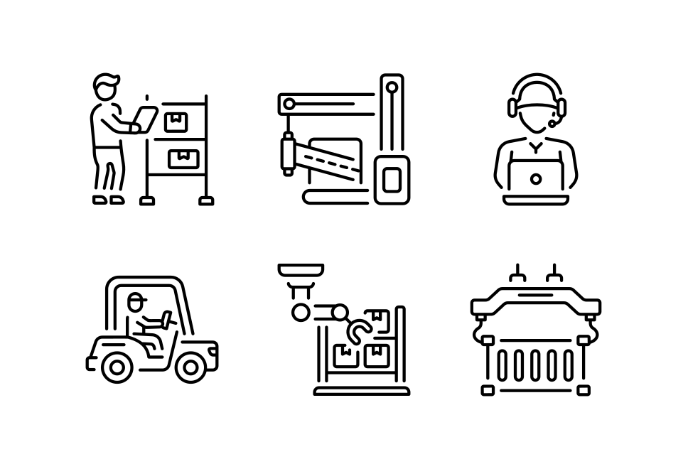 Warehouse Icon Art Set  Large Set Preview