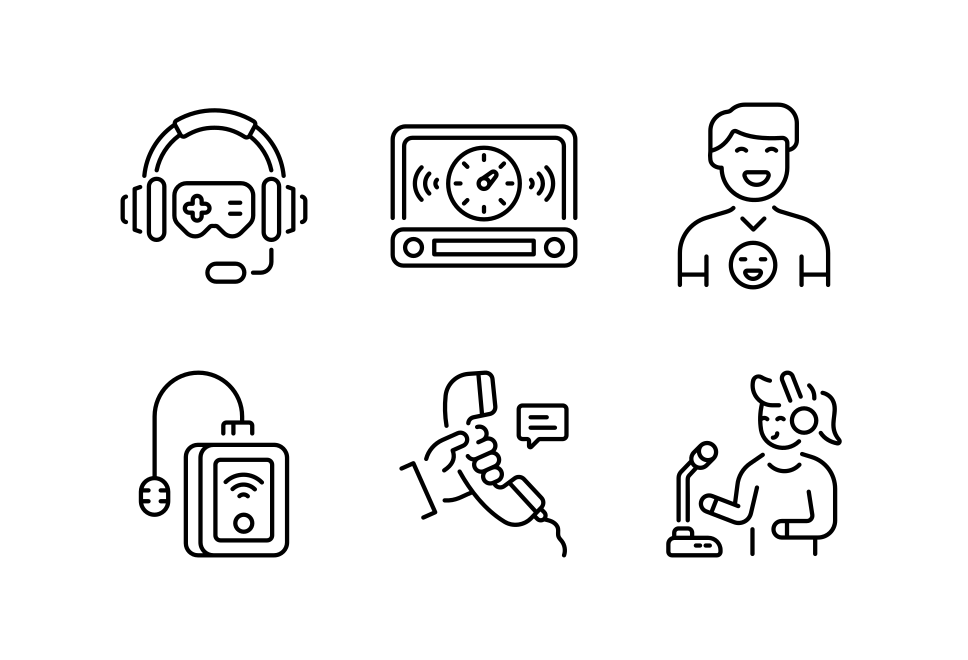 Communication Icon Pack  Large Set Preview
