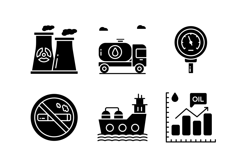 Oil and Gas Industry Large Set Preview