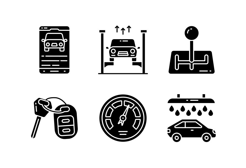 Car Service Large Set Preview