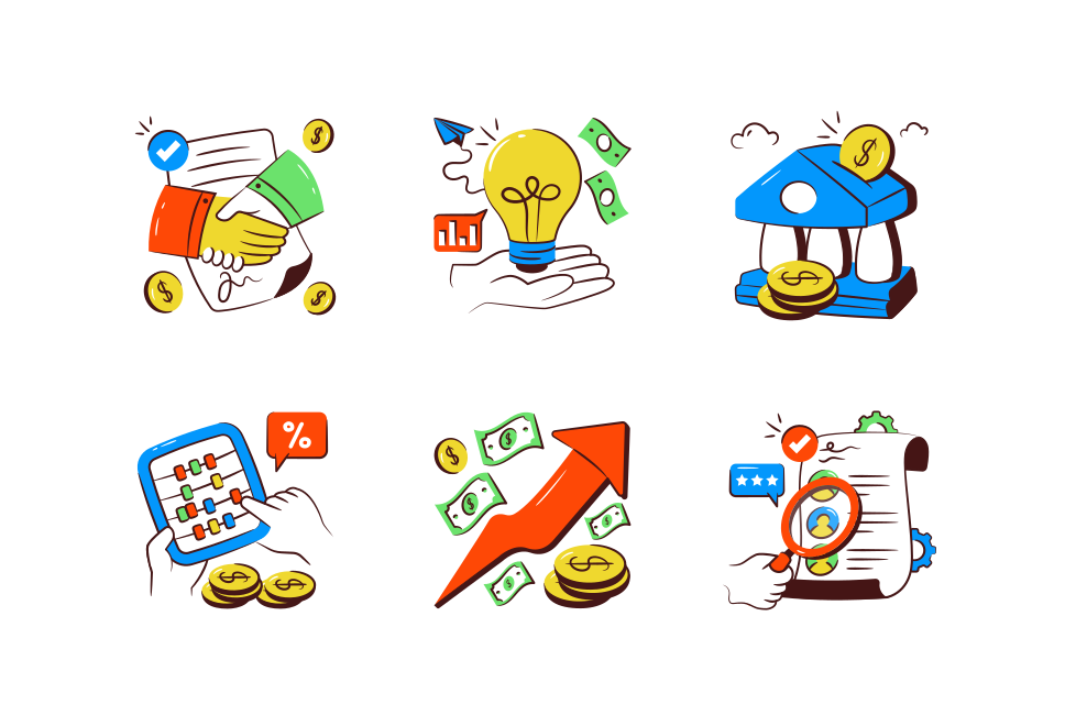 Business and Finance Large Set Preview