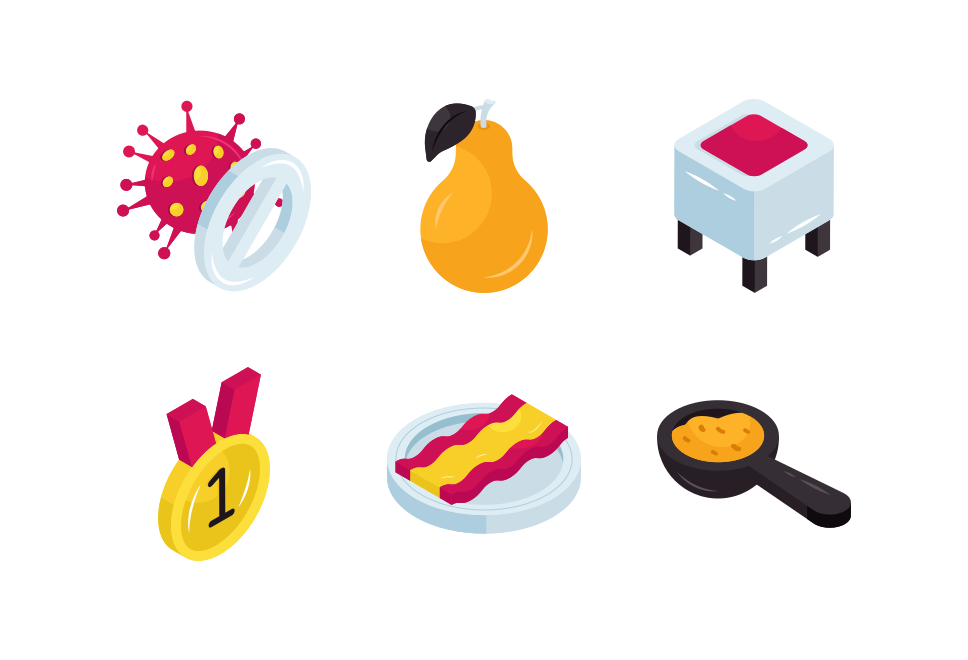 Miscellaneous Isometric Icons Vol 4 Large Set Preview