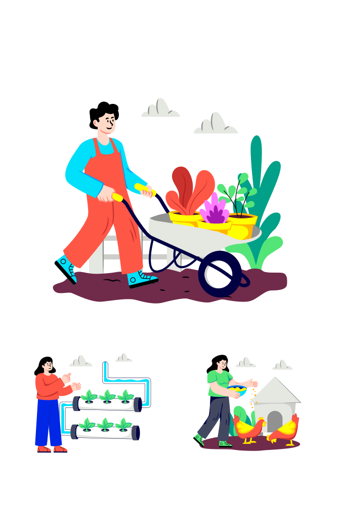 Nature and Agriculture Large Set Preview