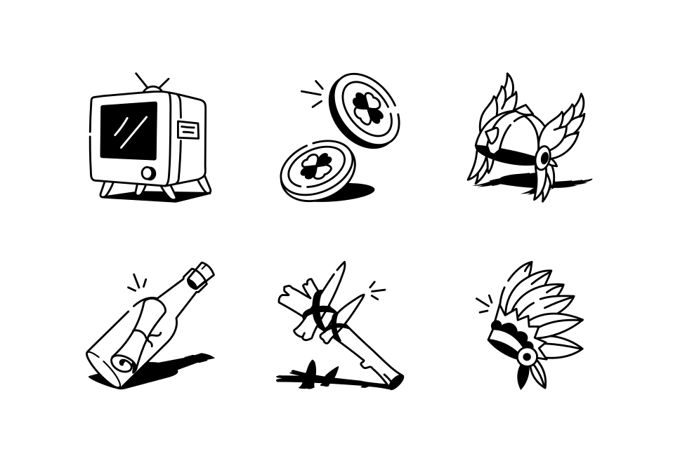 History Drawing Art Set Large Set Preview