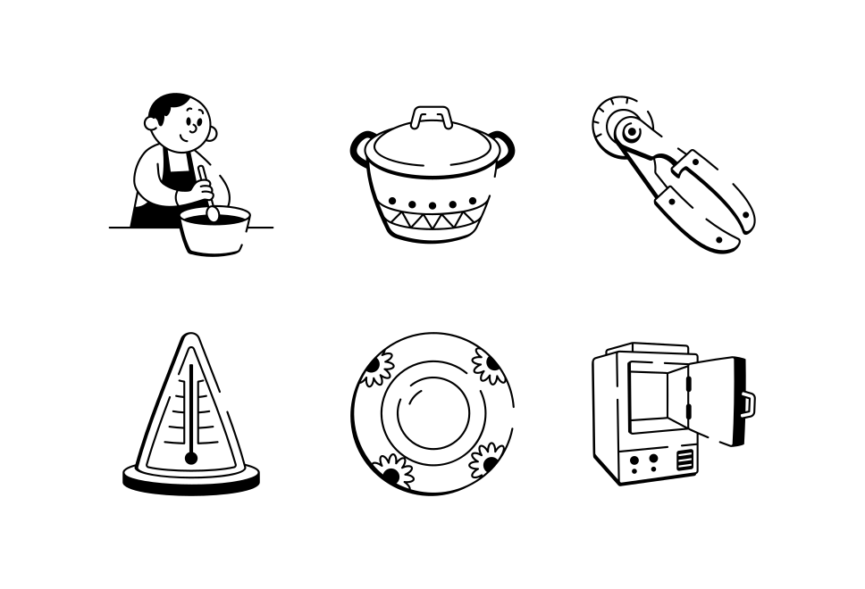 Pottery Doodles Art Set Large Set Preview