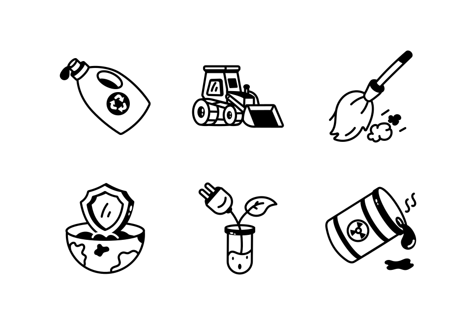 Recycle Doodle Art Set  Large Set Preview